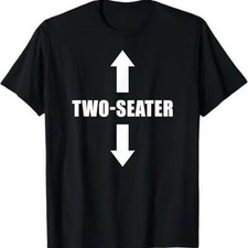 [ ] Vintage Two Seater Arrows Funny College Humor Shirt, Funny Mens T-Shirt, Sar picture