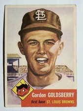 1953 Topps #200 Gordon Goldsberry LOW GRADE picture
