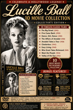 LUCILLE BALL 10 CLASSIC MOVIES DVD | COLLECTOR’S EDITION BONUS FEATURES picture