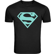 Superman Shirt Unisex T-shirt Tee Black S - 5XL T-Shirt Tee picture