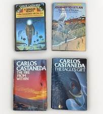 Carlos Castaneda 4 HC Lot 1st Edition 2nd Printing Separate Reality Ixtlan picture