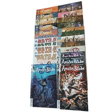 Indie Comic Lot Amala's Blade 0-4 Damsels In Excess 1-5 Battle Girlz 1-6 & More picture