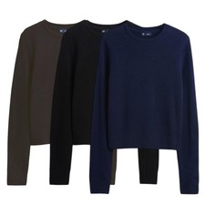 GAP Women's CashSoft Crewneck Sweater - Brown, Blue or Black - XS. S, M, L , XL picture