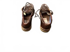 Sperry Men's Brown Leather Boat Shoes Size 11 picture