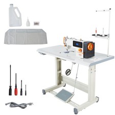 Uimoso Industrial Sewing Machine Set with Lockstitch and 550W Servo Motor picture