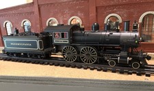 MTH PREMIER 20-3156-1 PRR 4-4-0 STEAM ENGINE AND TENDER w/ PROTO SOUND 2.0 (3V)  picture