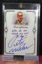 Pete Weber Auto “Who do you think you are? I am” PrimeTime Authenticated picture