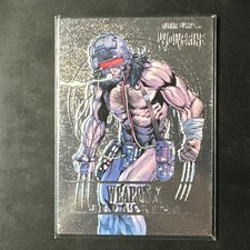 2023 Fleer Ultra Wolverine Medallion M-47 Weapon X picture