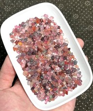 67g Natural Burma Spinel Rough Lot Mixed Color Uncut Gemstone Burmese Parcel picture