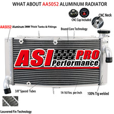 Aluminum Radiator for Honda CBR900RR Fireblade 1996-1999 1997 1998 HOT picture