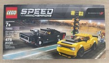 LEGO SPEED CHAMPIONS: 2018 Dodge Challenger SRT Demon and 1970 Dodge Charger R/T picture