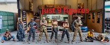 1/35 Scale Trendy Mechanic 9 Figures Unpainted Model Kit Resin Printed picture