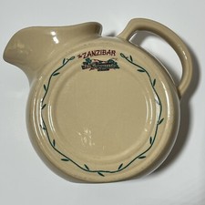 TEPCO The Zanzibar Disc Pitcher MCM 1940s Rare Restaurant Bar Ware USA picture