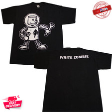 White Zombie Astro Creep 2000 1995 Industrial Metal Graphic Tee picture