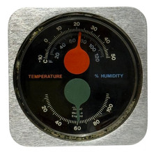 Vintage MCM Kenneth Grange Taylor England Thermometer Hygrometer Georg Jensen picture