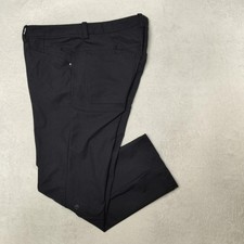 Lululemon Pants Mens 34x28 Black Commuter Slim Stretch Pocket Golf Fress Travel picture