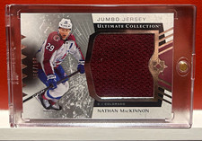Nathan MacKinnon 2025-26 Upper Deck Ultimate Jumbo Jersey /199 #54 Game Used Avs picture