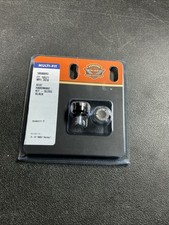 OEM Harley Davidson Gloss Black Quick Release Seat Hardware picture