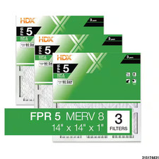 3-Pack Standard Pleated Air Filter 14x14x1 Air Filters Replacement FPR 5 MERV 8 picture