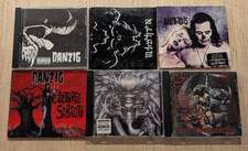 Danzig 6 CD Lot Skeletons, 4, Dethred Saboth, III, Thrall Demonsweative, S/T picture