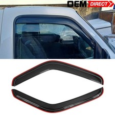 Fits 93-11 Ford Ranger Standard Cab In Channel Window Visors Rain Deflector 2PCS picture