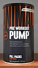 Universal Nutrition Animal Pump 30 Packs NO Boosters Cell Volumizing Get Big picture