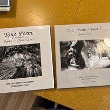 Bruce Barnbaum TONE POEMS Books 1 & 2 1st Editions Book 2 SIGNED Photo Set picture