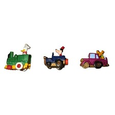 Vintage 1988 McDonald’s Disney Mickey’s Birthdayland Pull Back Cars Lot of 3 picture