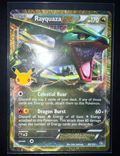 Pokemon Rayquaza EX 30th Celebration 85/124 Holo Ultra Rare English 2012 HP170 picture