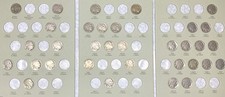 Buffalo Nickel Partial Album 33 Coins 1913-1937 1915-S 1923-S 1924-D Collection picture