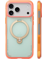 TORRAS Ostand Q3 Air Case for iPhone 17 Pro Max 6.9 MagSafe 360° Stand BlushSage picture