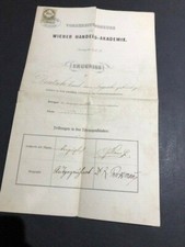 1870/1871 German Document W/Revenue Stamp picture