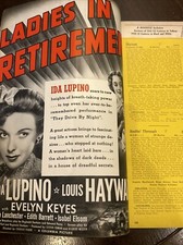 Boxoffice Magazine September 13, 1941 - IDA LUPINO - VERY RARE picture