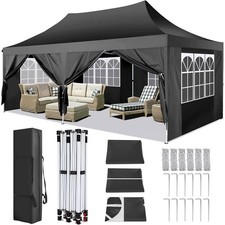 10x20 Pop Up Canopy Heavy Duty Commercial Instant Tent Waterproof Party Gazebo picture