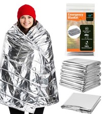 Emergency Blankets (52” x 82”) Thermal Mylar Survival Rescue Bulk Wholesale picture