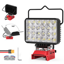 7200LM LED Work Light for Milwaukee 18V Battery Cordless PD 30W USB-C Lamp picture