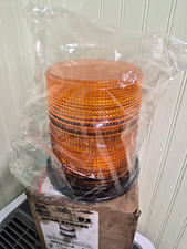 NOS Star Warning Systems Star Strobe Beacon Light Amber 12-24 VDC 257HTC-A picture
