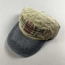 Vintage UC Davis Hat Cap Strap Back Tan Viticulture Enology Grape Vineyard Aggie picture