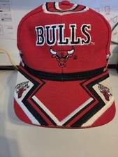 Vintage Chicago Bulls TEI Snapback Hat NBA Basketball picture