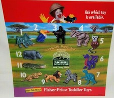 1998 DISNEY'S ANIMAL KINGDOM MCDONALDS HAPPY MEAL TOYS - U - PICK picture