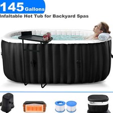 SUNYRISY 2 Person 145GAL Inflatable Hot Tub Blow Up Hot Tub With Table & Pump picture