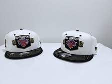 NY Knicks New Era 2026 NBA Finals Champions Locker Room 9FIFTY Snapback, 2 Pack picture