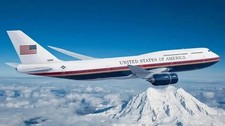 1/144 BSModelle Boeing 747-800 gift by Qatar Air Force One Decals picture