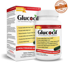Glucocil 30-Day Supply 120CT, Premium Blood Sugar Support, 2+ Million Sold picture