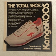 1973 KangaRoos Tennis Shoes Vintage Print Ad Advertisement  pa1 picture