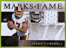 2008 Donruss Playoff Absolute MEM Jason Campbell l MOF-35 Marks of Fame 27/200 picture