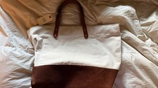 NWT C.C. Filson Workshop Tote Bag 5/75 Limited Edition Leather Canvas Copper USA picture