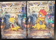 SCRAGGY X SCRAFTY LOT - POKEMON PRISMA HALLOWEEN RARE CCG HOLO picture