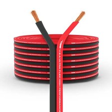 DS18 SW-18GA-100RB Ultra Flex Speaker Wire Red and Black 100FT picture