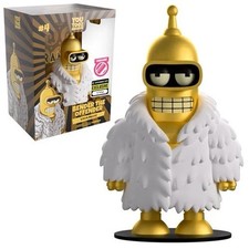 New Futurama Bender the Offender Gold Chrome YouTooz Figure - EE Exclusive LE picture